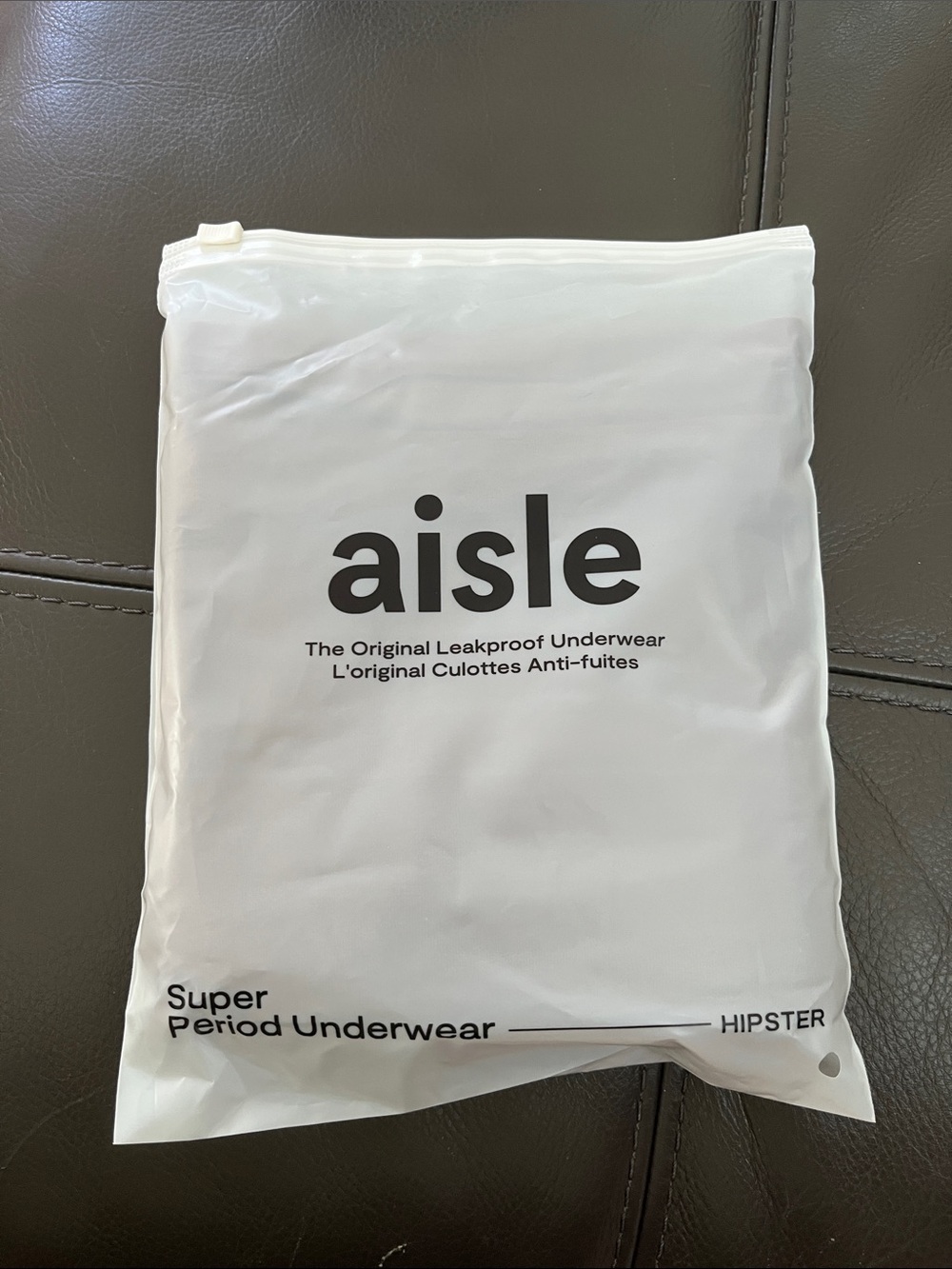 BRAND NEW - Aisle Period Underwear Super Hipster Espresso 4X